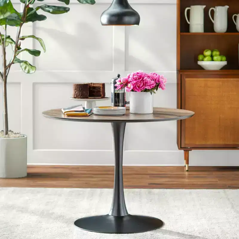 Kavitt Round Dining Table - Angelo:Home