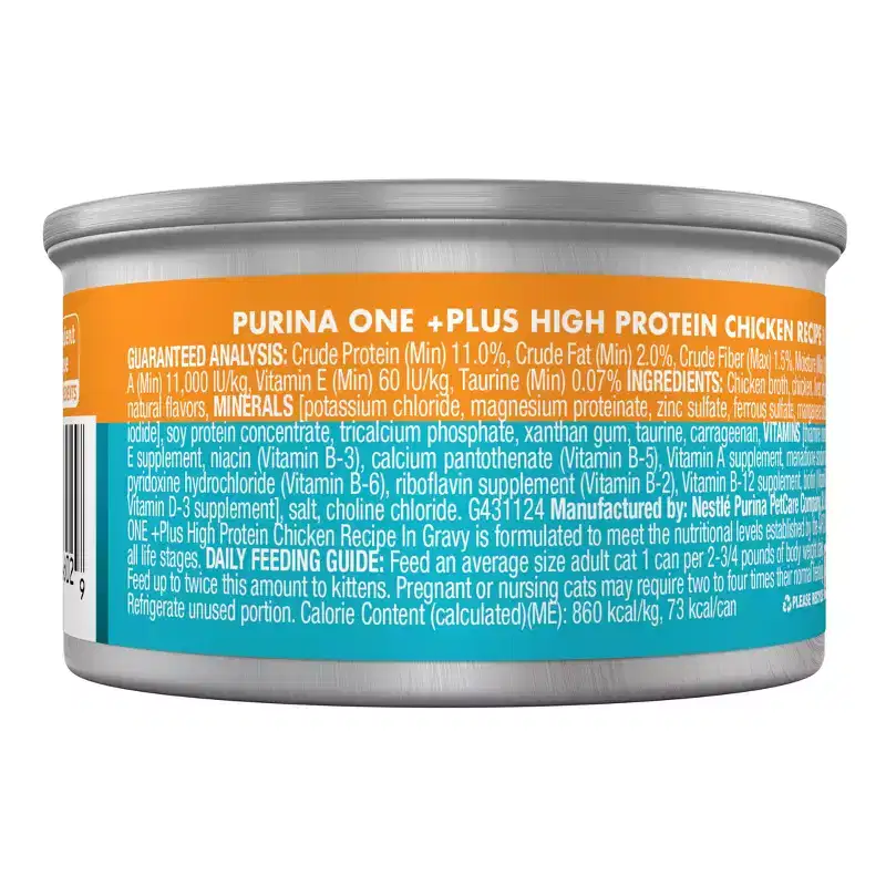 Purina ONE True Instinct Chicken Wet Cat Food - 3oz