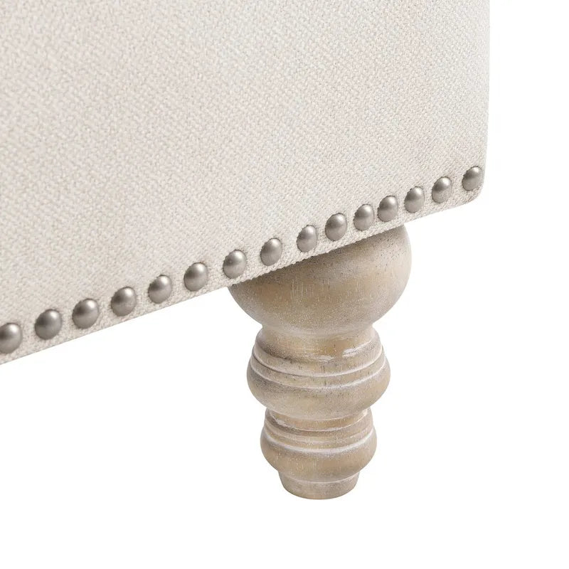 Modern Arm Accent Chair Upholstered with Solid Wood Frame and Lumbar Pillow