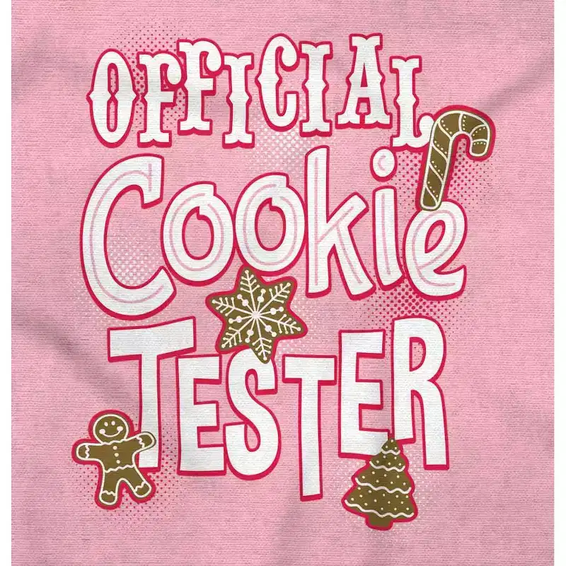 Funny Christmas Official Cookie Tester Hoodie Sweatshirt Women Men Brisco Brands