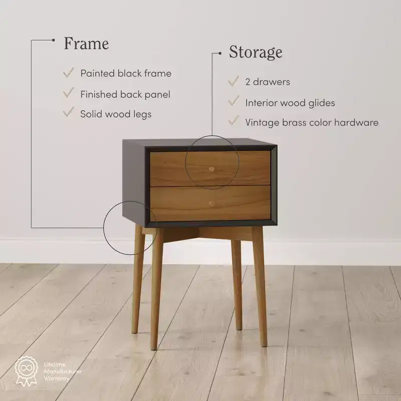 Nathan James Harper Nightstand