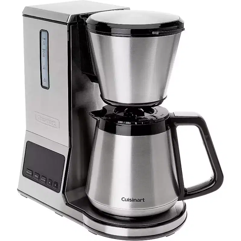Refurbished: Cuisinart CPO-850FR PurePrecision 8 Cup Pour-Over Coffee Brewer with Thermal Carafe, Silver  Manufacturer Refurbished