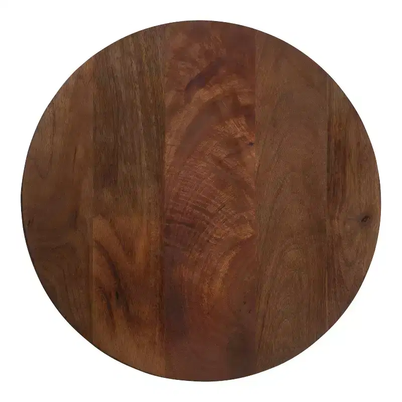 Kate and Laurel Aja Modern Wood Accent Table