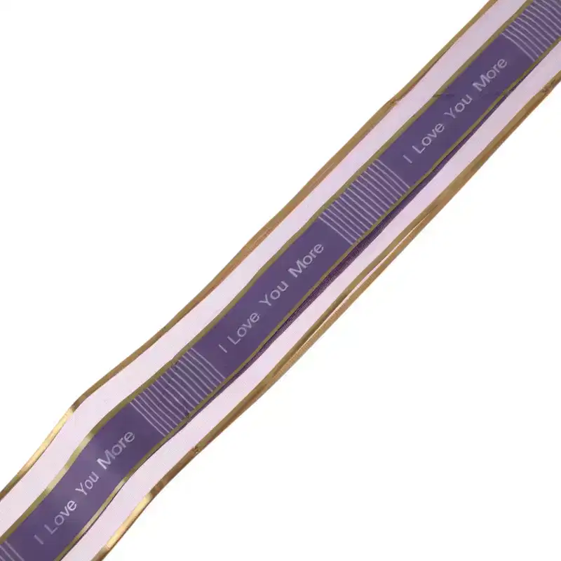 Unique Bargains Voile Bow Pull Ribbon Snow Yarn 28.74x1.89 10 Pcs