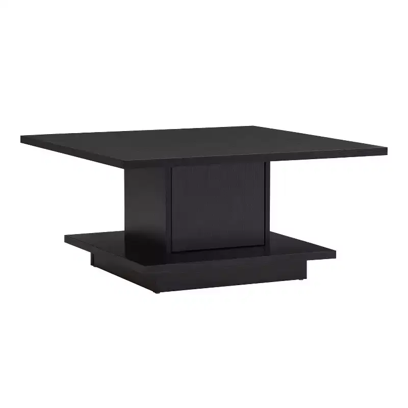24/7 Shop At Home Traci 31 Contemporary Square Coffee Table with Hidden Storage