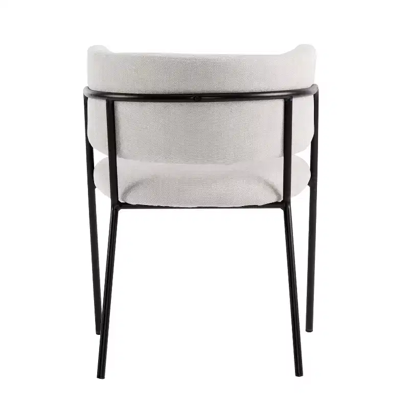 Christopher Knight Home Nest Modern Upholstered Dining Chairs with Metal Frame (Set of 4)