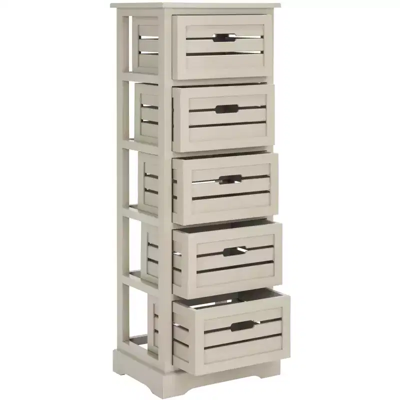 Samara 5 Drawer Cabinet - AMH5714 - Safavieh Couture