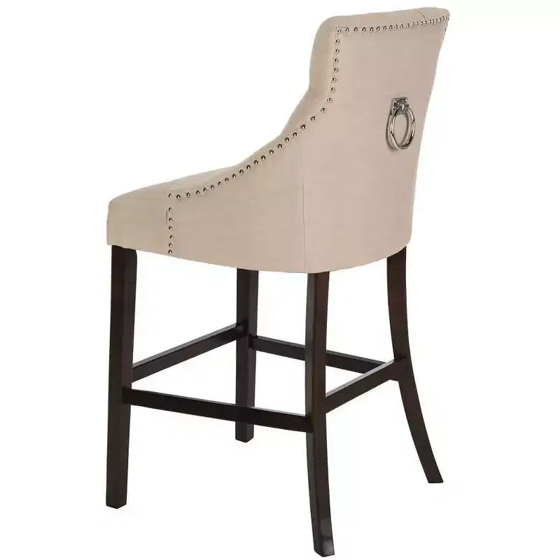 Eleni Tufted Wing Back Bar Stool (Set Of 2) - BST6304 - Safavieh