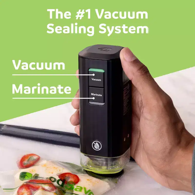 FoodSaver Handheld Vacuum Sealer Black