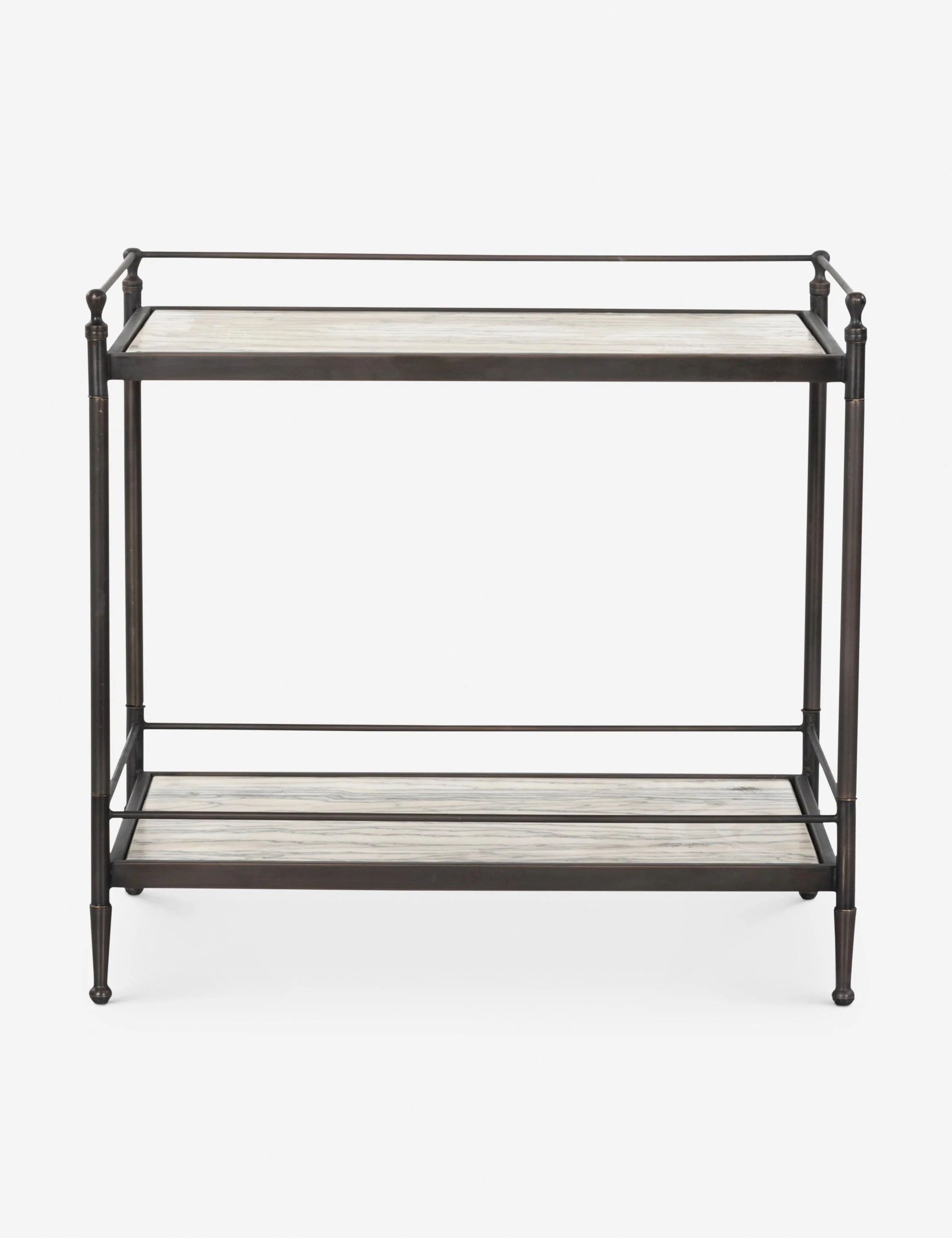 Nightstand - The nightstand brings antique charm to any bedroom layout