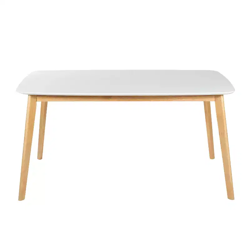 GDFStudio Anne Mid Century Modern Wood Dining Table