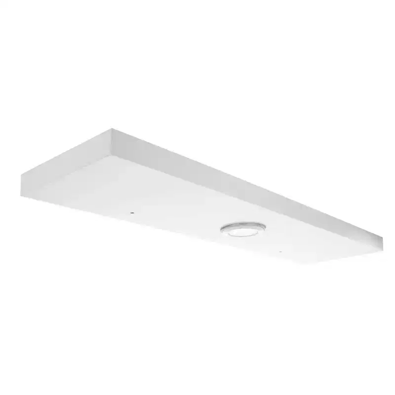 Kiera Grace 36" x 1.5" Stockholm Aberg Floating Shelf with LED Light White: Modern MDF Wall-Mounted Decor, No Assembly Required