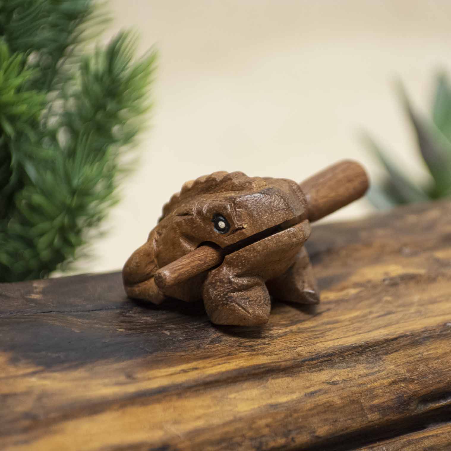 Mini Croaking Frog Guiro