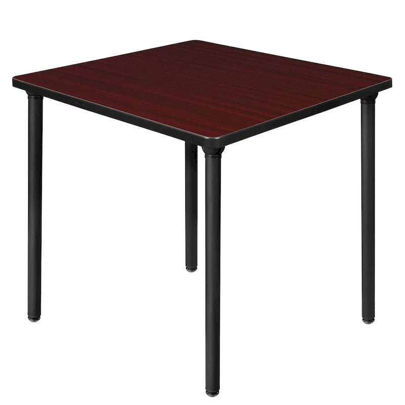 30 Square Folding Breakroom Table with Collapsible Steel Legs