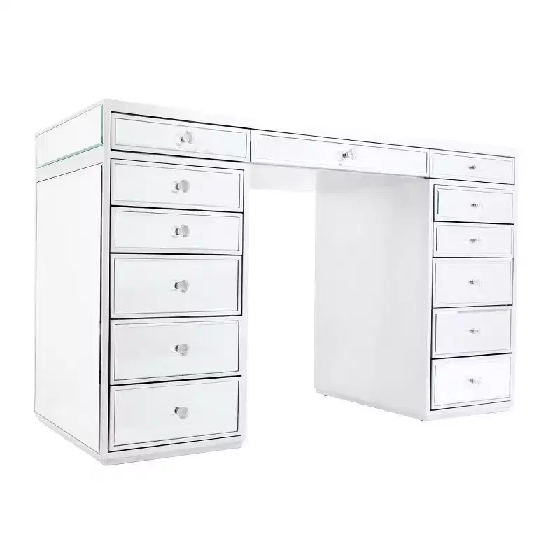 Impressions Vanity SlayStation Plus Premium Mirrored Vanity Table