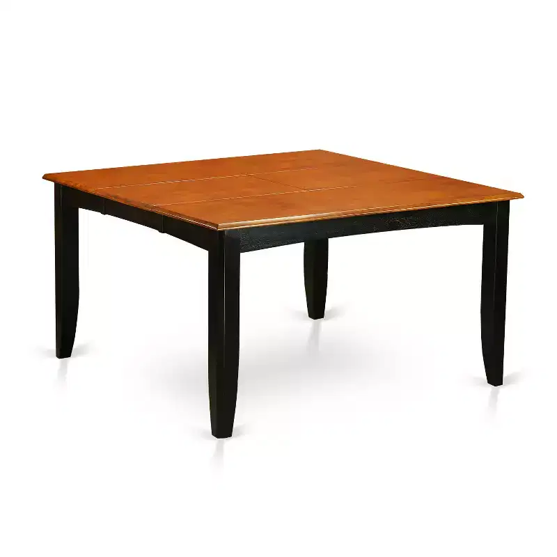 HomeStock Belmont Dining Room Set-Square Dining Table With Leaf And 8 Dining Chairs