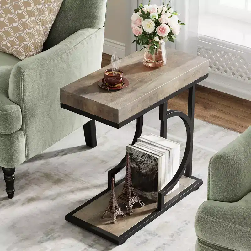 Lantine 23.6 Narrow Side Table