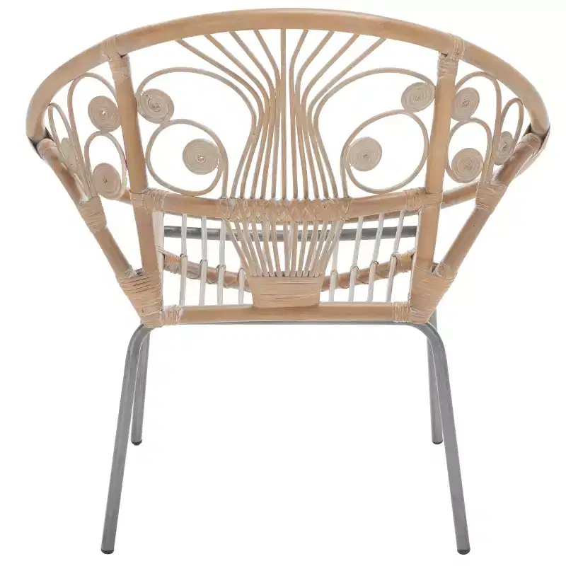 Carlson Accent Chair - WIK6505A - Grey White Wash/Black - Safavieh