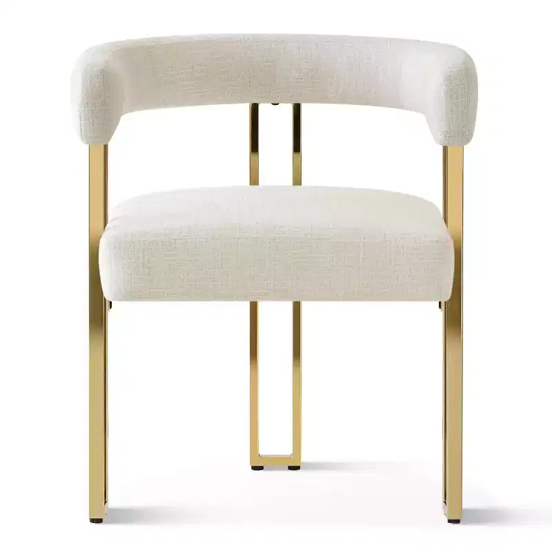 Expandable Round to Oval Dining Table Set with 4 Velvet Armchairs, Modern Pedestal Design, Seats Up to 8 People-Panipeachy