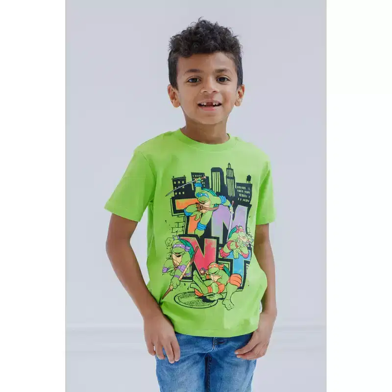 Teenage Mutant Ninja Turtles 3 Pack T-Shirts Little Kid to Big Kid