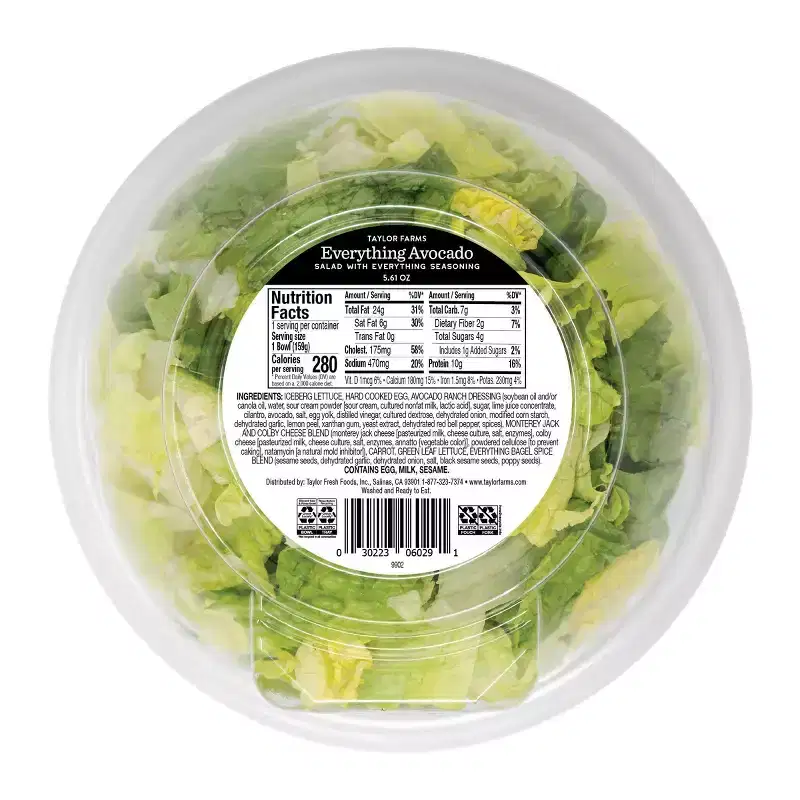 Taylor Farms Everything Avocado Salad - 5.61oz