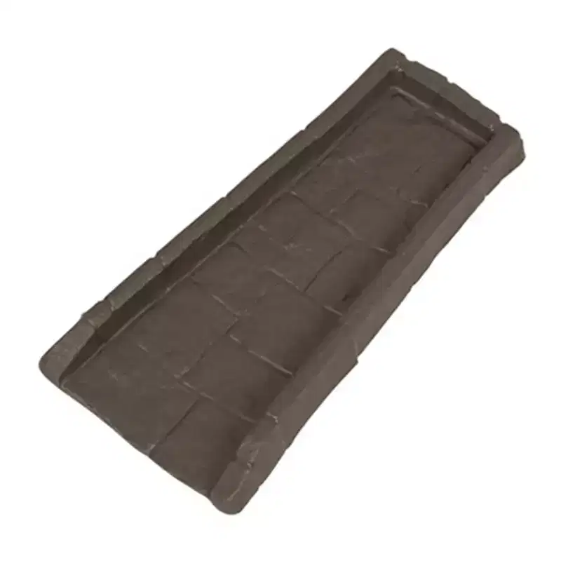 Suncast Decorative Home Splash Rain Gutter Drain Block Heavy-Duty Replacement Guard to Prevent Soil Erosion and Rain Washouts, Java (10 Pack)