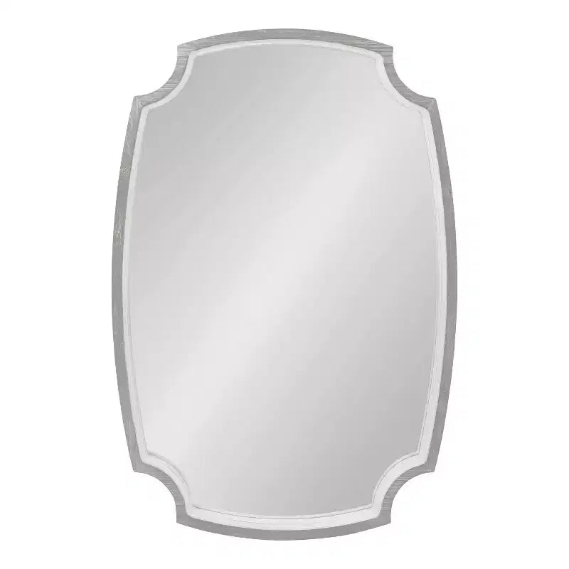21 x 32 Orianne Scallop Wall Mirror - Kate & Laurel All Things Decor