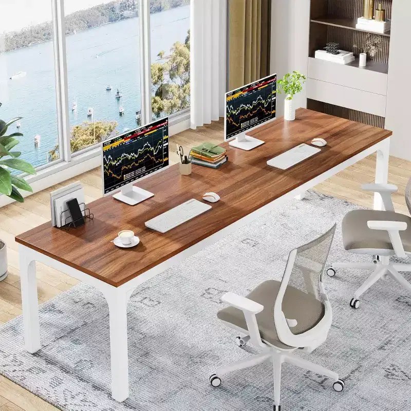 Lantine 78.7 Inches Extra Long Computer Desk