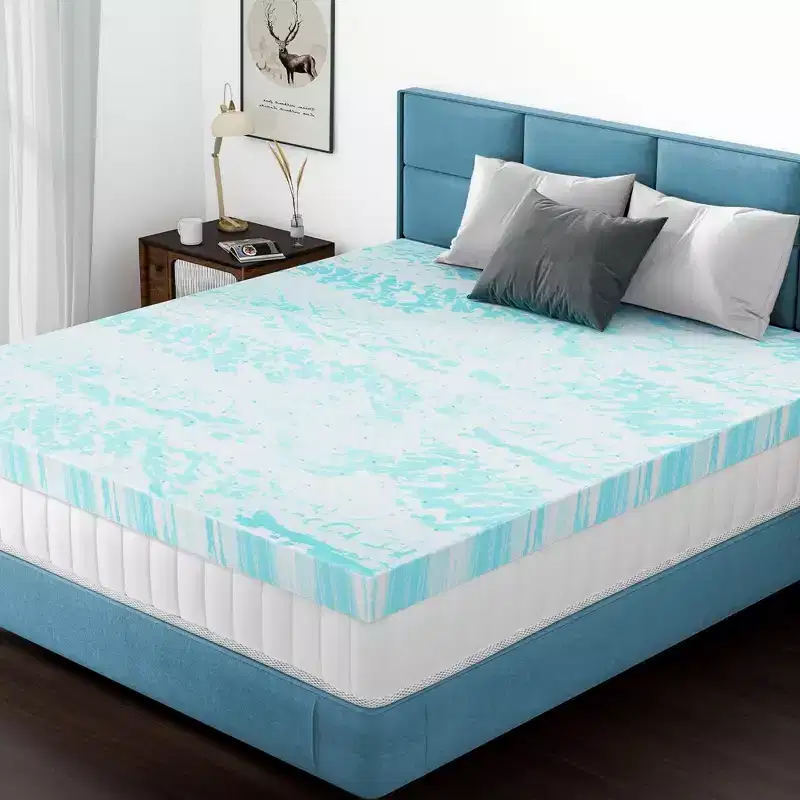 3 Inch Full Size Experience Ultimate Comfort with Our Blue Memory Foam Soft Mattress C Premium Sleep Solution