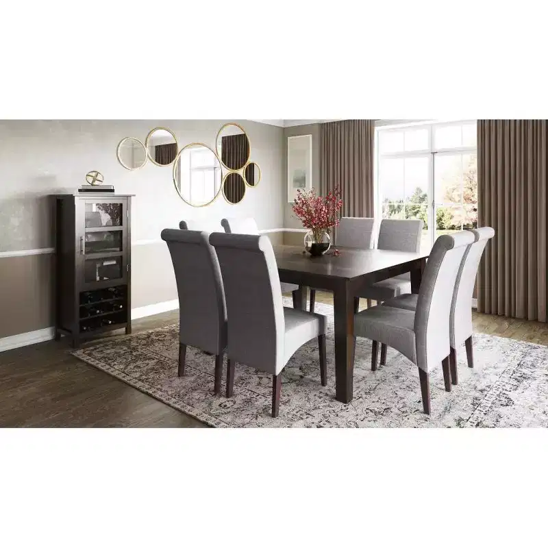 Set of 2 Franklin Deluxe Parson Dining Chairs - WyndenHall