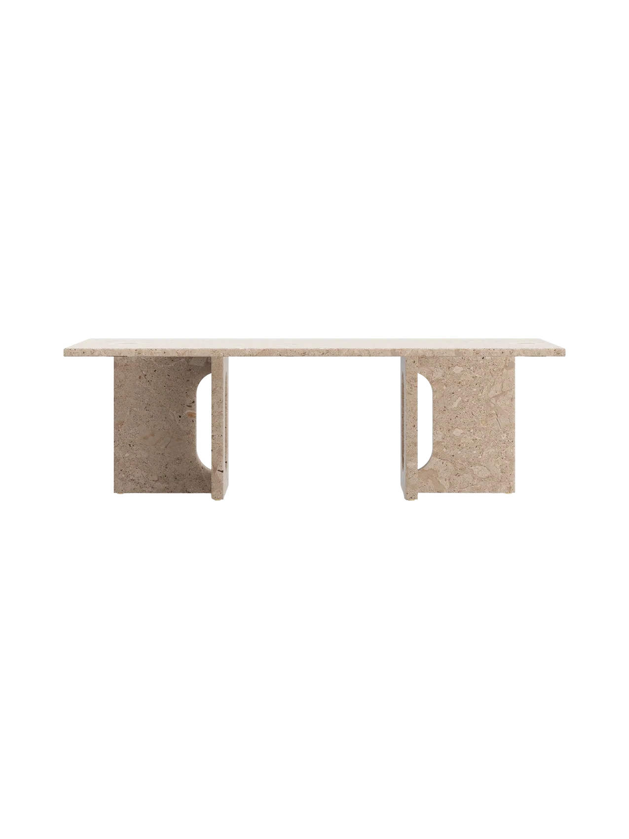 Scandinavian Marble & Stone Lounge Table with Natural Stone Tabletop for Living Room