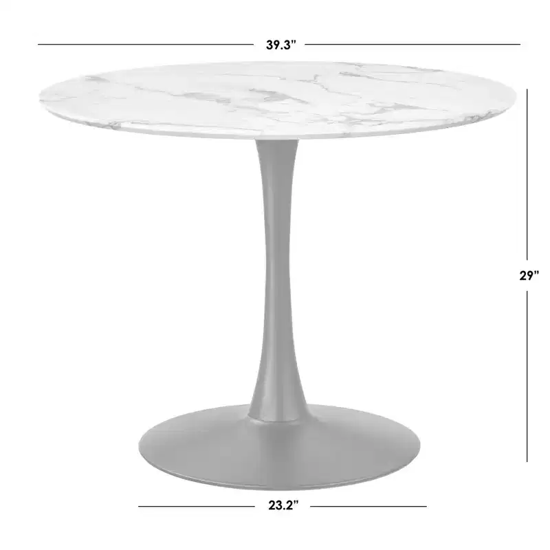 Kavitt Round Dining Table - Angelo:Home