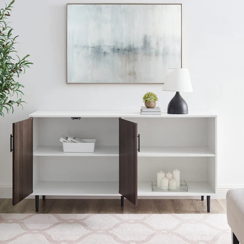 58-Inch Bookmatch TV Stand