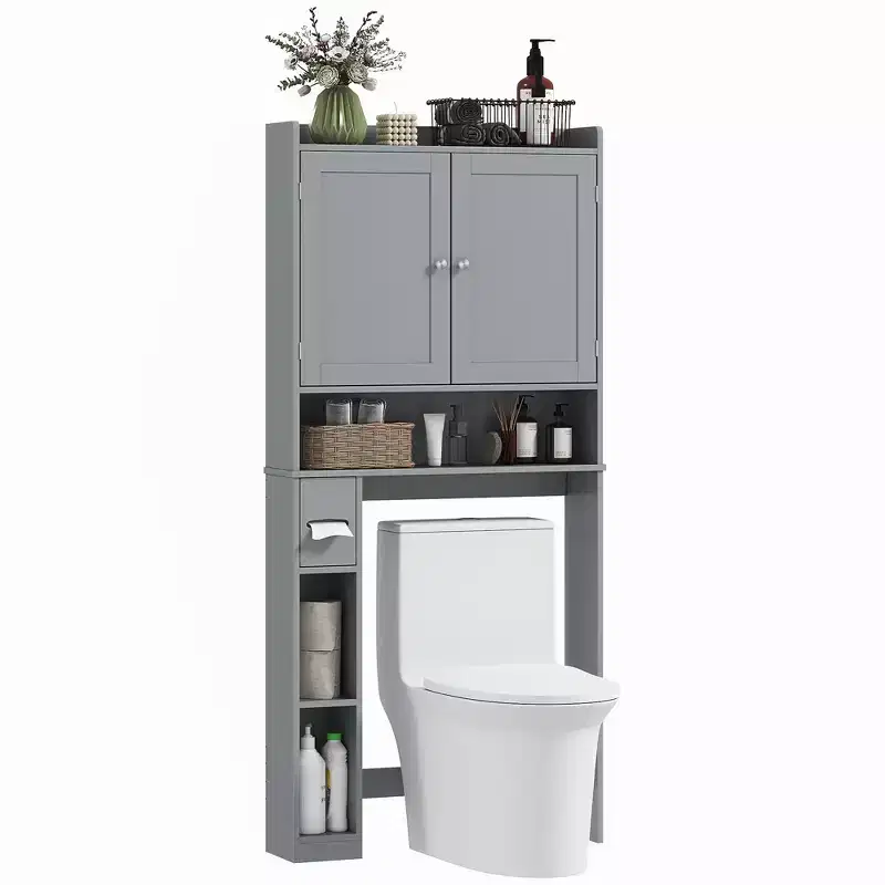 Au-dessus des toilettes