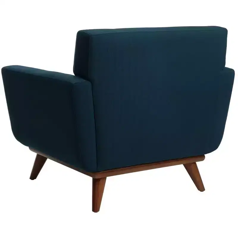 Opal Linen Tufted Arm Chair - SFV4727 - Safavieh Couture