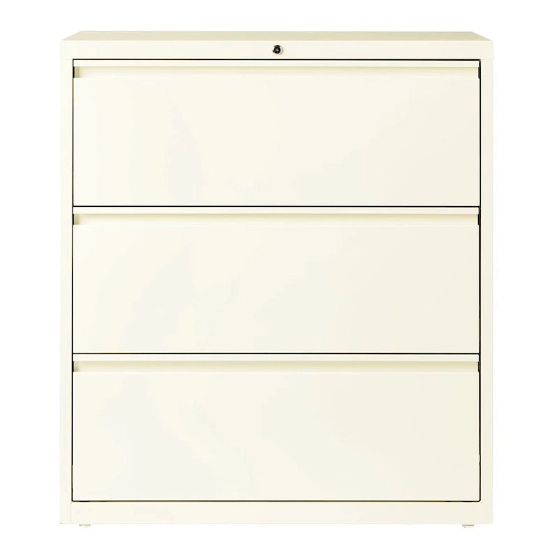 36-inch wide three-drawer chest of drawers, classic blue