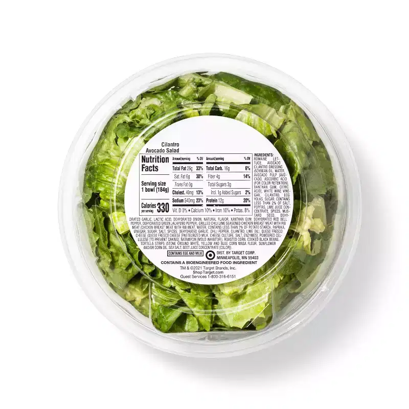 Cilantro Avocado Salad with Chicken Bowl - 6.5oz - Good & Gather™