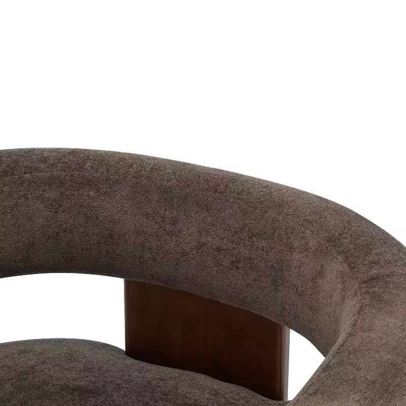 Christopher Knight Home Noah Modern Rubberwood Upholstered Accent Arm Chair