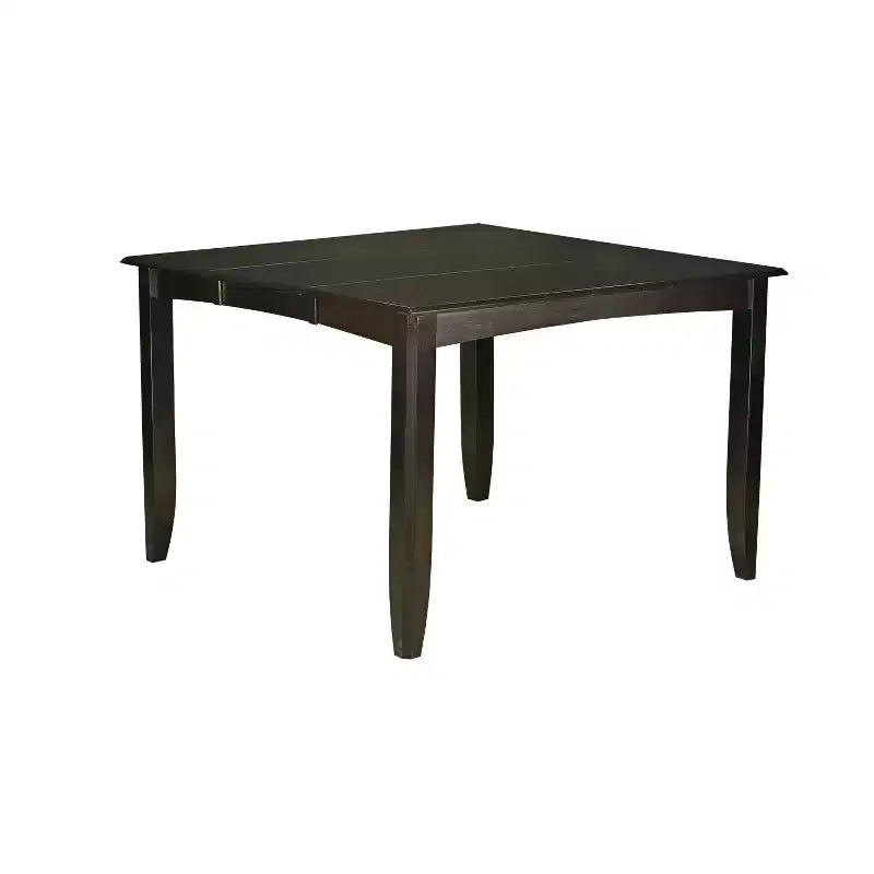 HomeStock Counter Height Dining Set Pub Table & 4/6 Chairs 54x54 Inch Kitchen Set