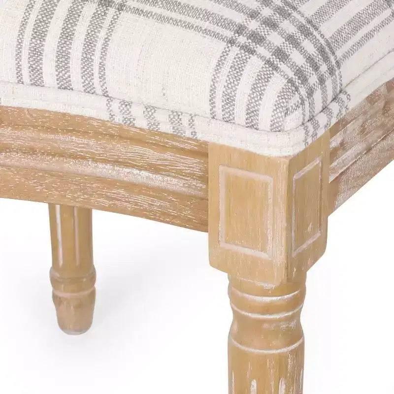 Christopher Knight Home Derring 7 Pieces French Country Upholstered Wood Expandable Dining Set