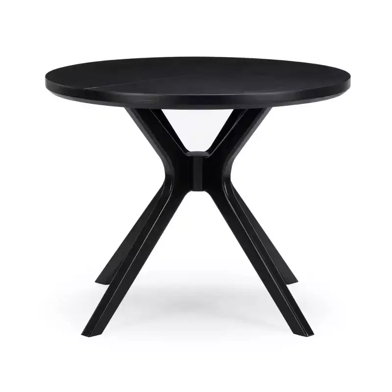 Plank+Beam Verso Round Dining Table, 38 Solid Wood Kitchen & Dining Room Table