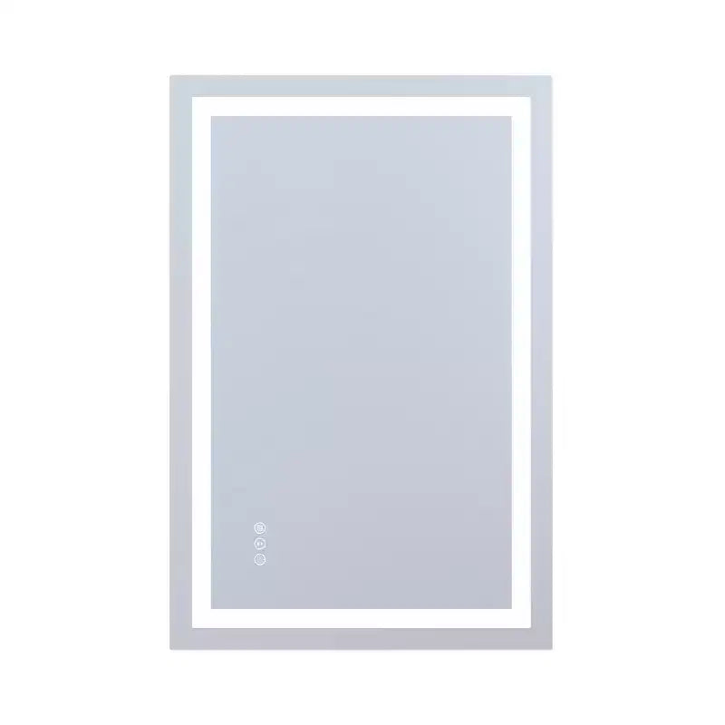 SUMERAIN 24x36 Wall Vanity Mirror Tempered Glass, Anti-Fog ETL Bathroom Mirror Smart Memory Setting