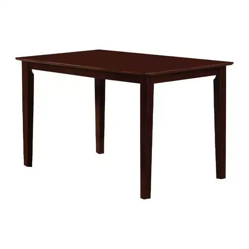 Samuel 47" Dining Tables Espresso and Microfiber - Acme Furniture