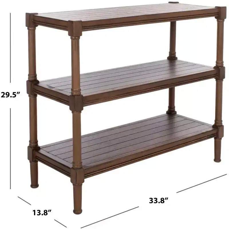 Rafiki 3 Shelf Console - CNS5715 - Safavieh