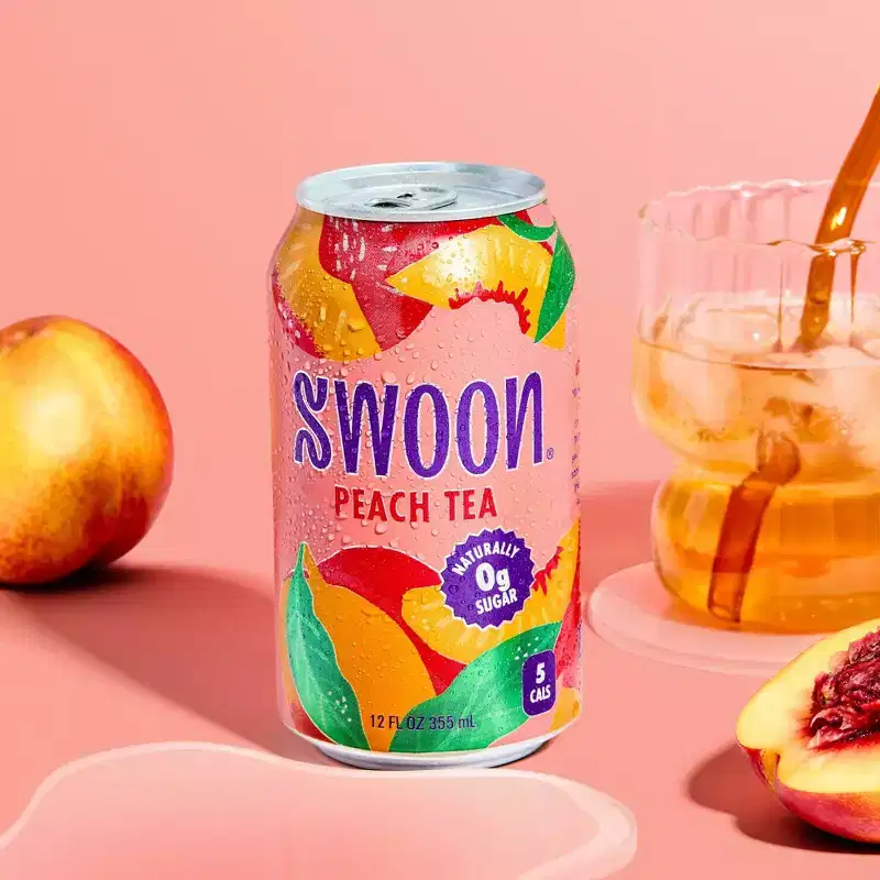 Swoon Sugar Free Peach Tea - 12 fl oz