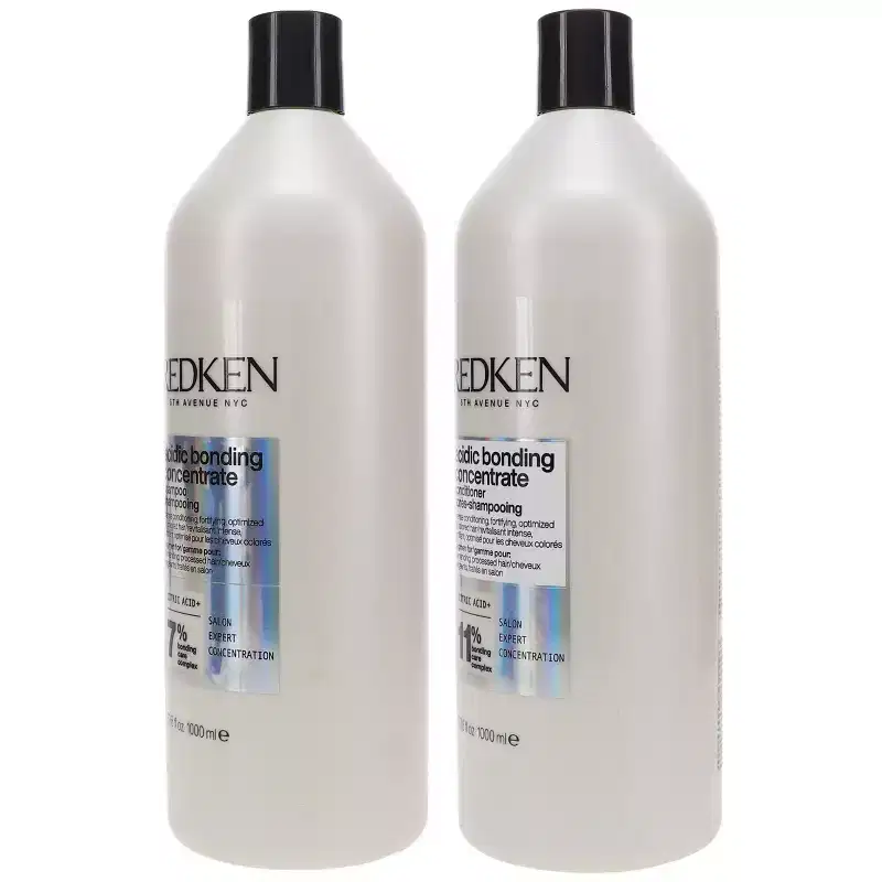 Redken Acidic Bonding Concentrate Shampoo 33.8 oz & Conditioner 33.8 oz Combo Pack