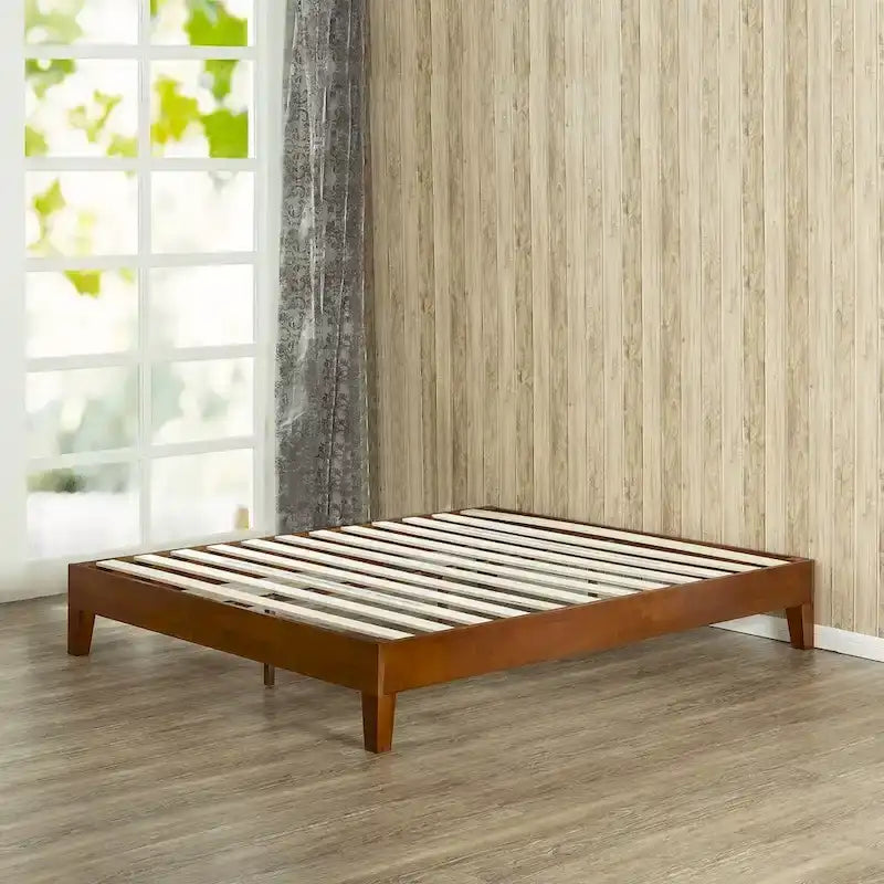 12-Inch Deluxe Wood King Size Platform Bed