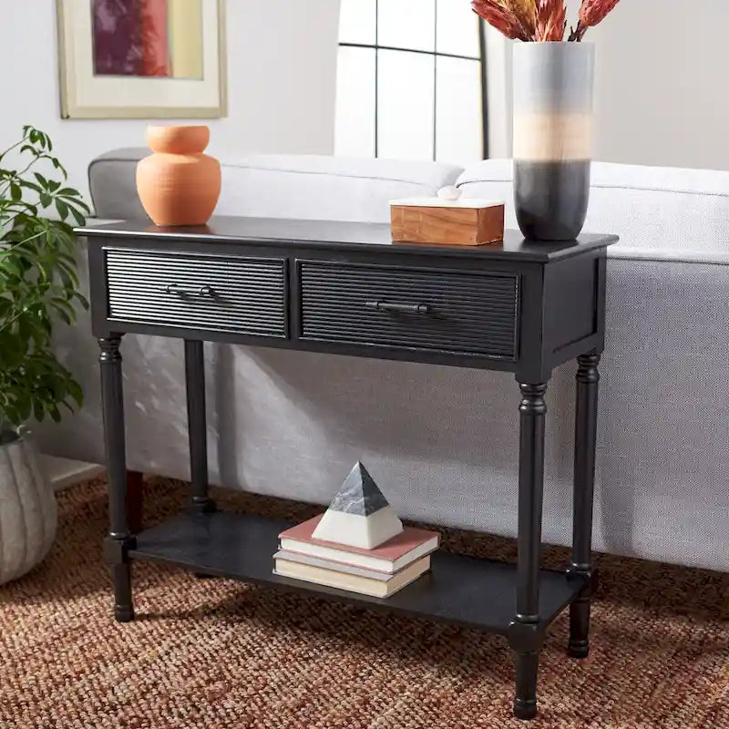2-Drawer Console Table - 35.5 W x 13 D x 29.5 H
