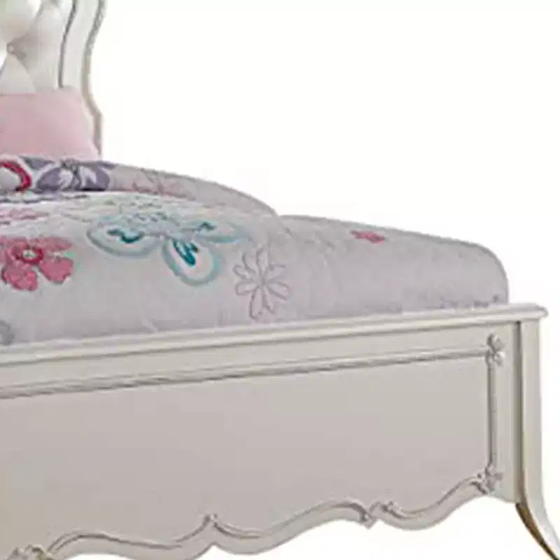 Edalene 87 Full Bed and Pearl White - Acme Furniture