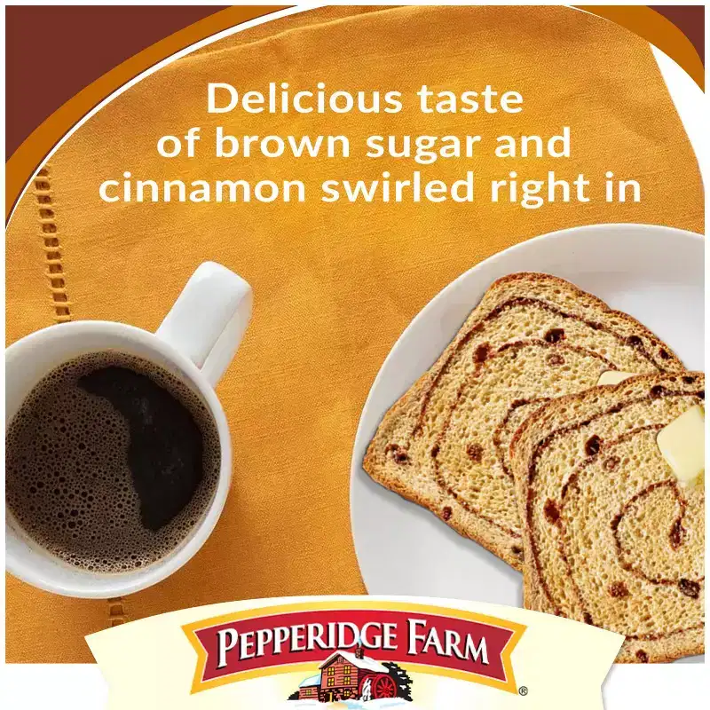 Pepperidge Farm Brown Sugar Cinnamon Swirl Breakfast Bread - 16oz